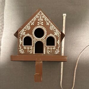 Pottery barn gingerbread stocking holder